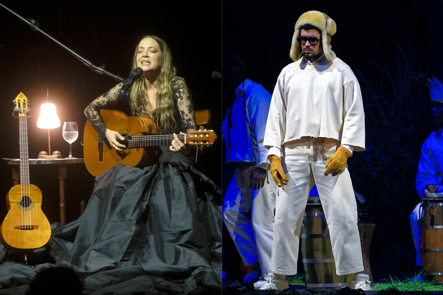El artista fue captado el 14 de septiembre durante una presentación en el Coliseo de Puerto Rico, en San Juan./ EFE