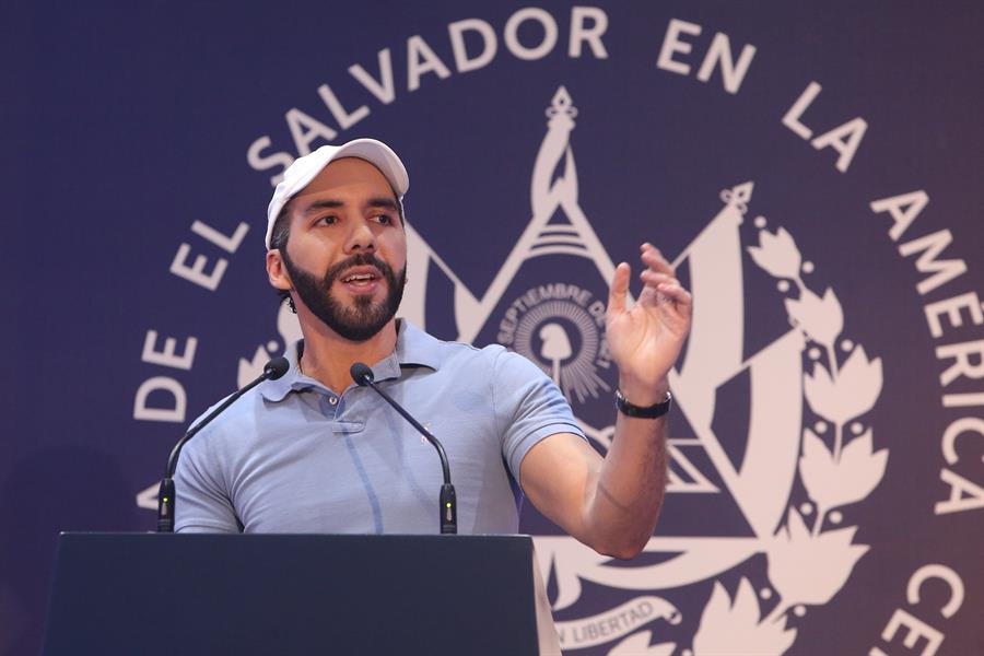 Foto de archivo del presidente salvadoreño, Nayib Bukele./ EFE