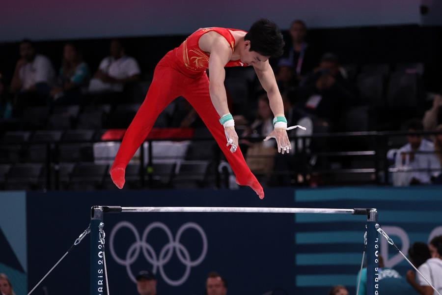 El chino Boheng Zhang en el Bercy Arena en Paris, Francia. /EFE