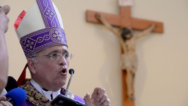 Monseñor Silvio Báez, obispo auxiliar de Managua.