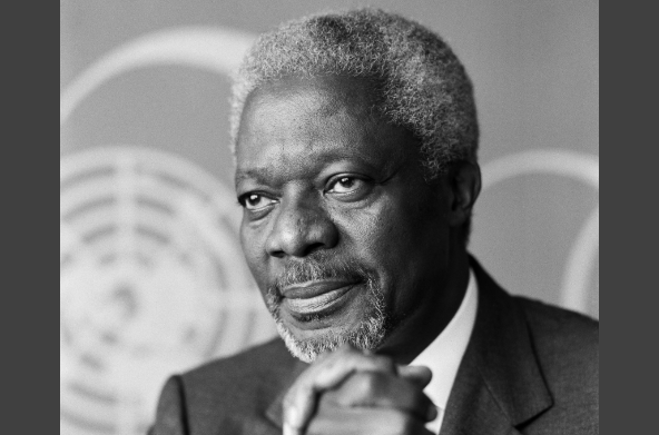 Kofi Annan. Imagen cortesía Twitter.