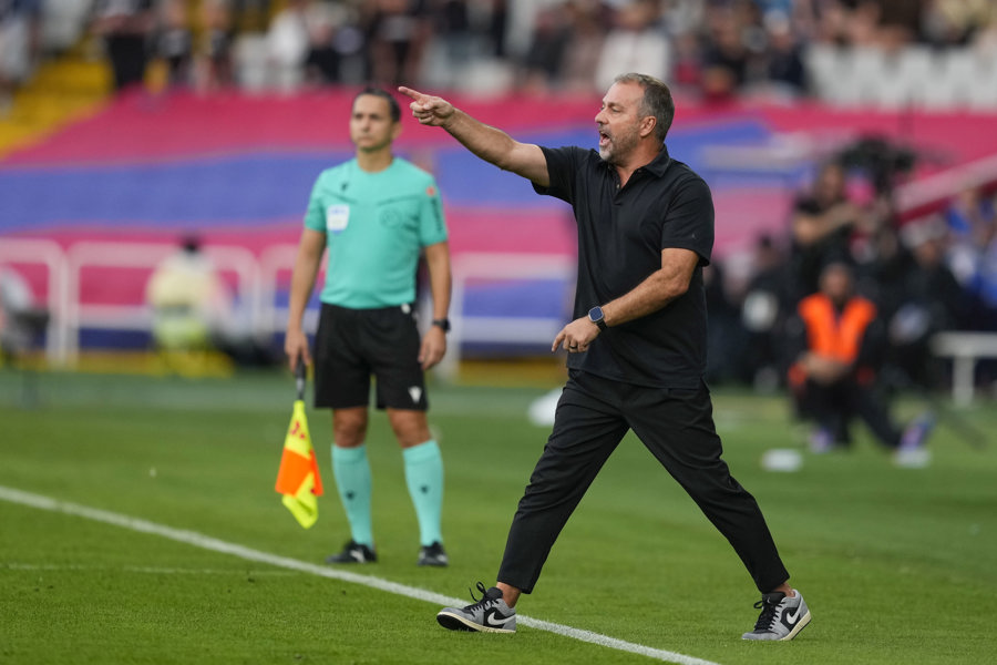 El entrenador del Barça, Hansi Flick./ EFE