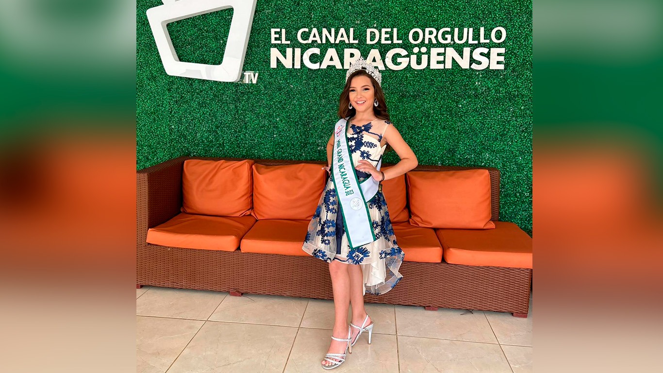 Thai Isabella Montealegre Figueroa, Mini Grand Nicaragua. /Laura Vílchez.