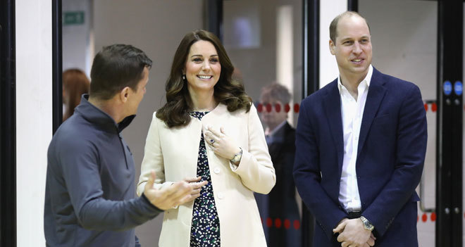 Kate y Guillermo de Inglaterra.