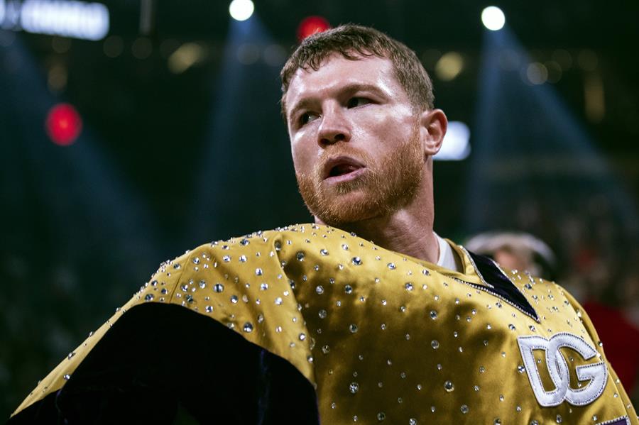 Fotografía de archivo del boxeador mexicano Saúl 'Canelo' Álvarez. /EFE