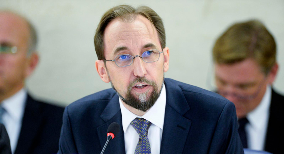 Zeid Ra'ad Al Hussein, Alto Comisionado de las Naciones Unidas para los Derechos Humanos. Foto: ACNUDH.