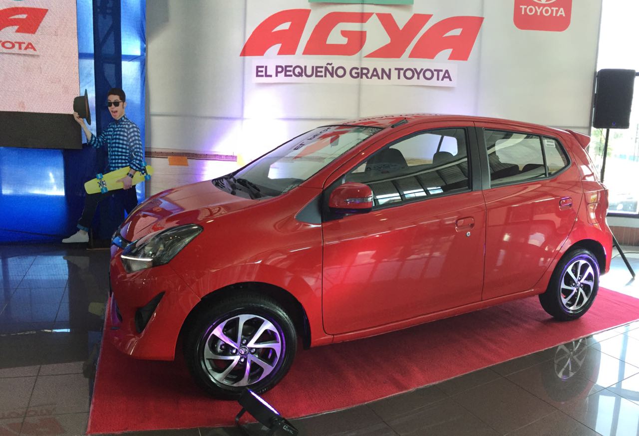 Modelo Toyota Agya. Foto: Gerall Chávez