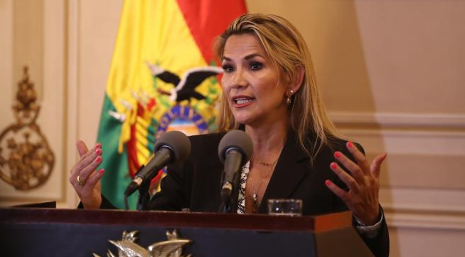 Jeanine Áñez, presidenta de Bolivia / Cortesía