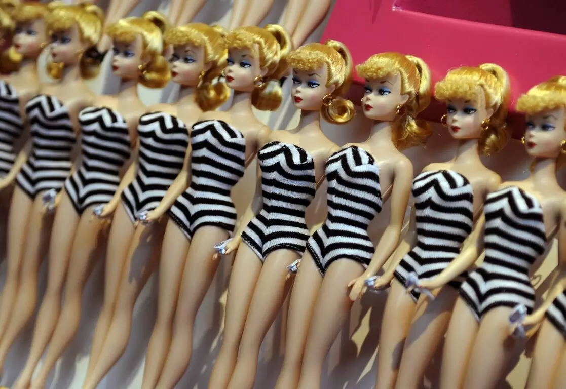 La primera muñeca Barbie./ Foto: Cortesía