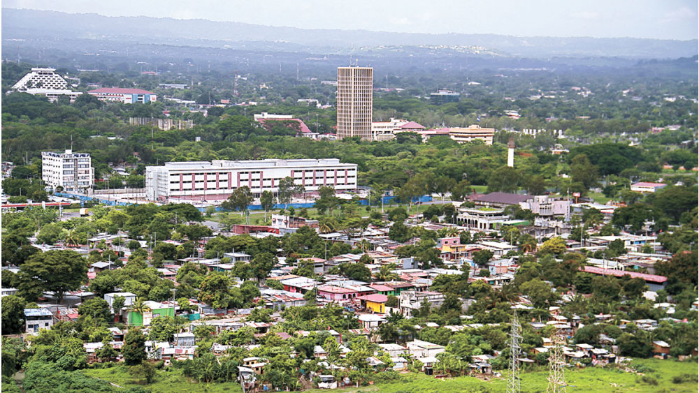 Vista panorámica de la ciudad de Managua. Foto: El Nuevo Diario