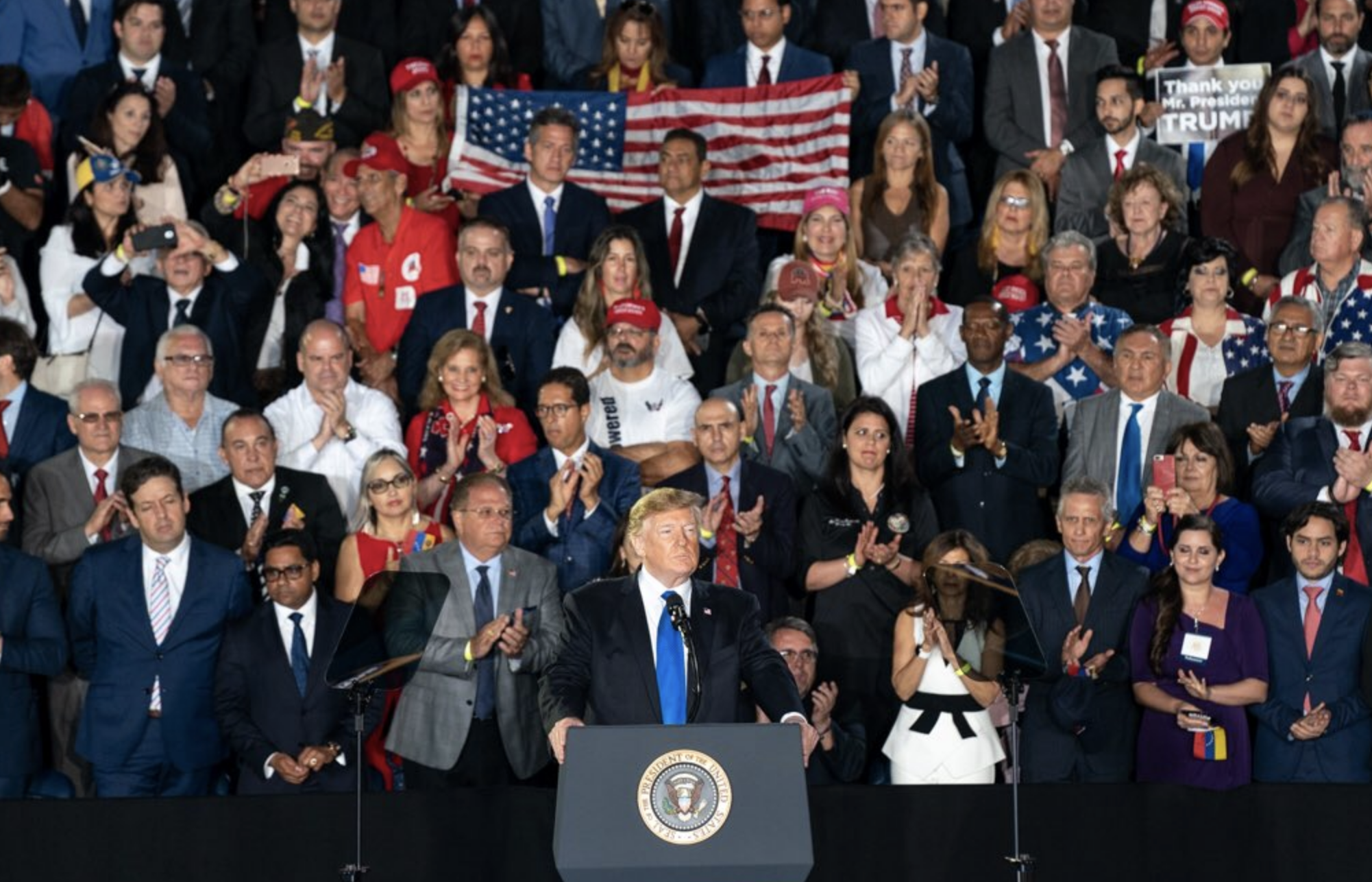 Foto Cortesía. Donald Trump, presidente de los Estados Unidos.