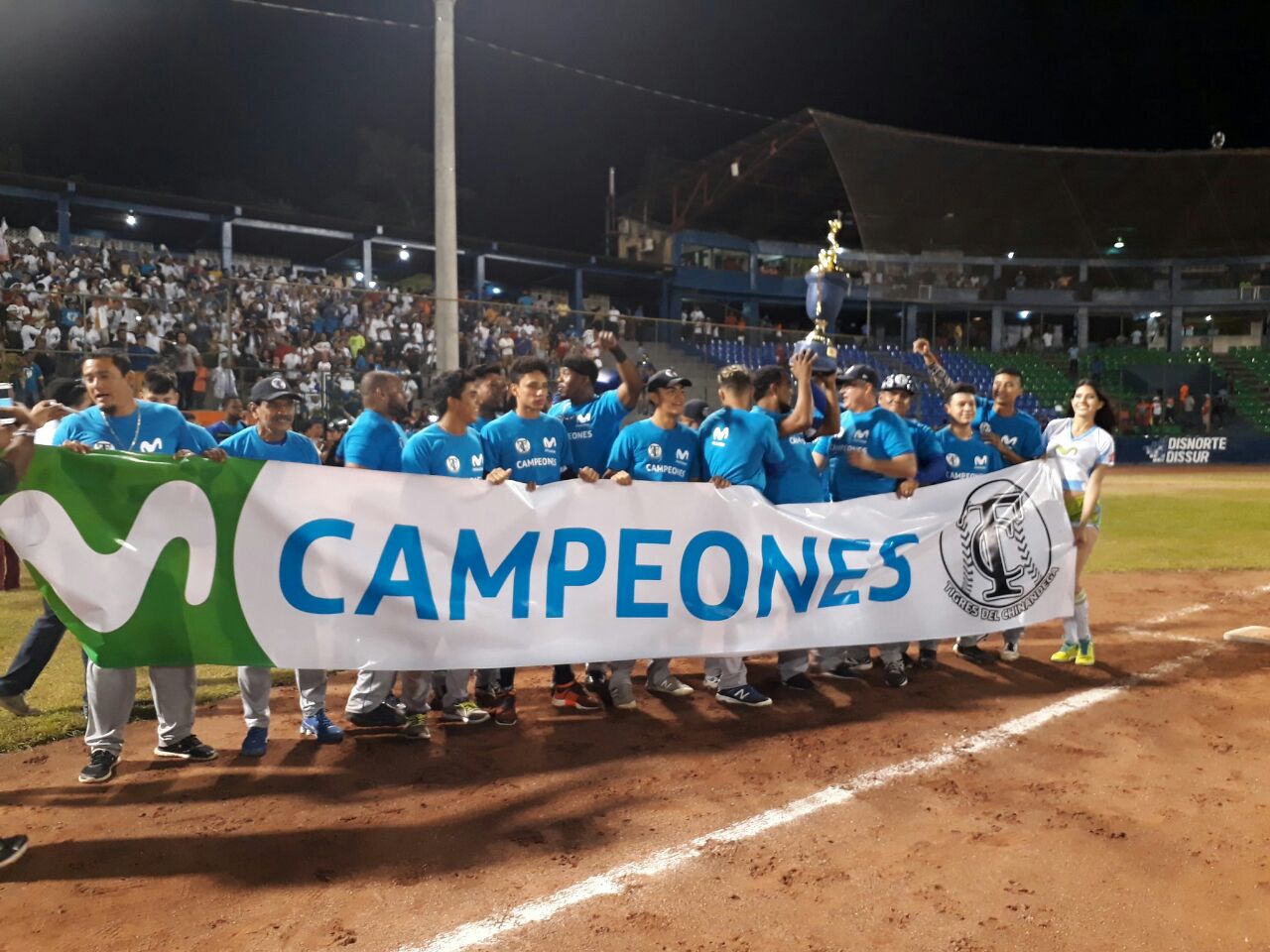 Tigres de Chinandega campeones de la Liga Profesional