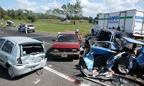 Accidentes de tránsito que transcurren a diario.
