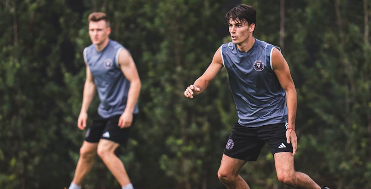 El argentino Federico Redondo durante un entrenamiento este martes, en Miami (EE.UU.). /EFE