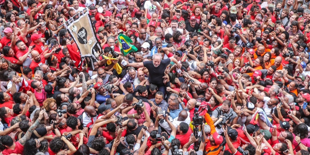 Lula es dejado en libertad / Cortesía