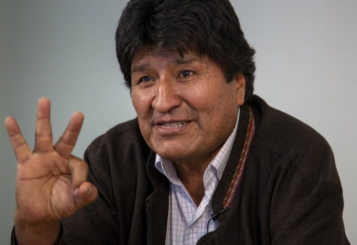 Evo Morales / Contesía