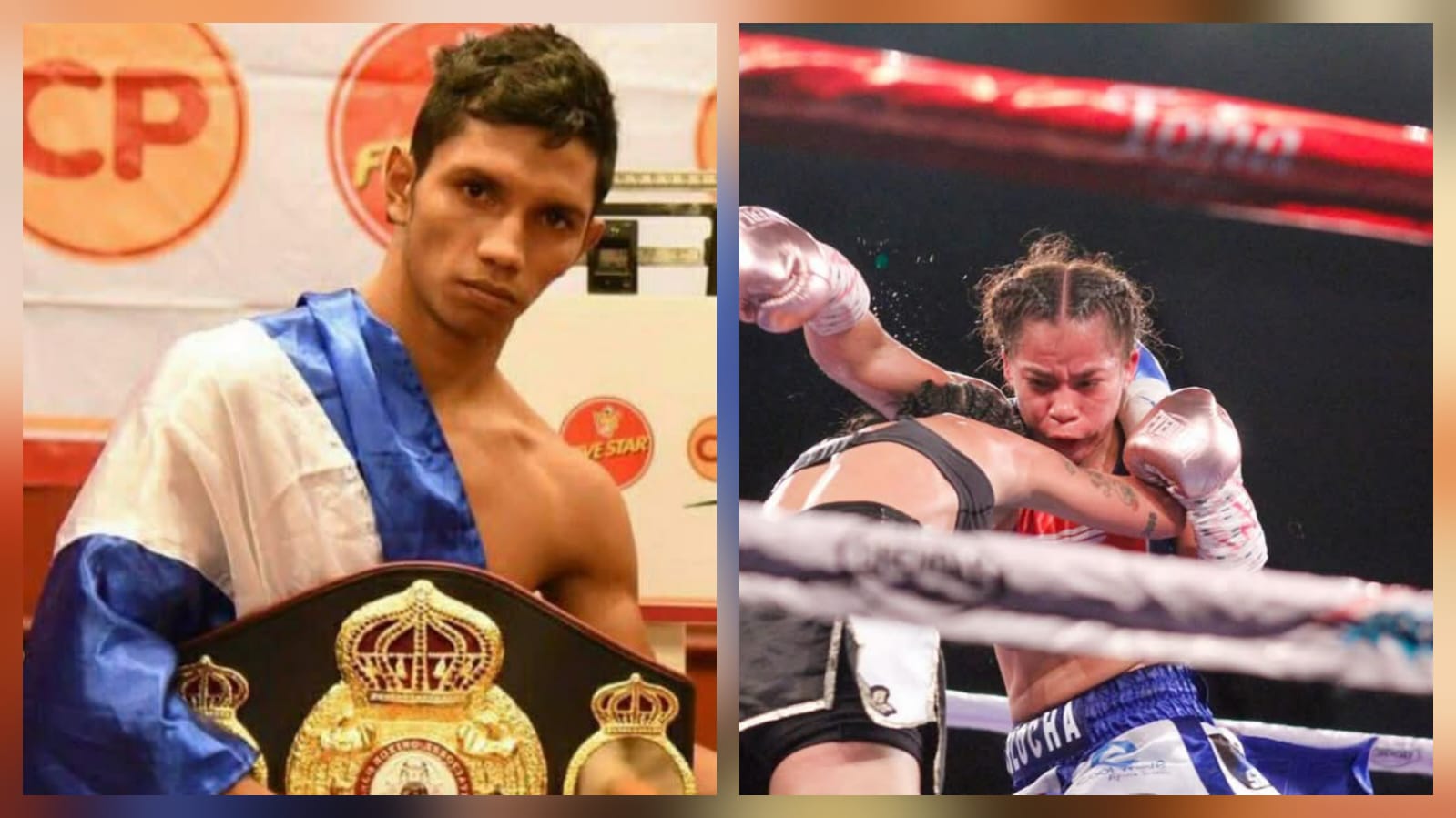 Byron Gallito Rojas y Eveling colocha Ortega./Cortesia