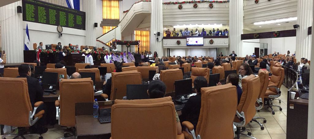 Último día de sesión del poder legislativo