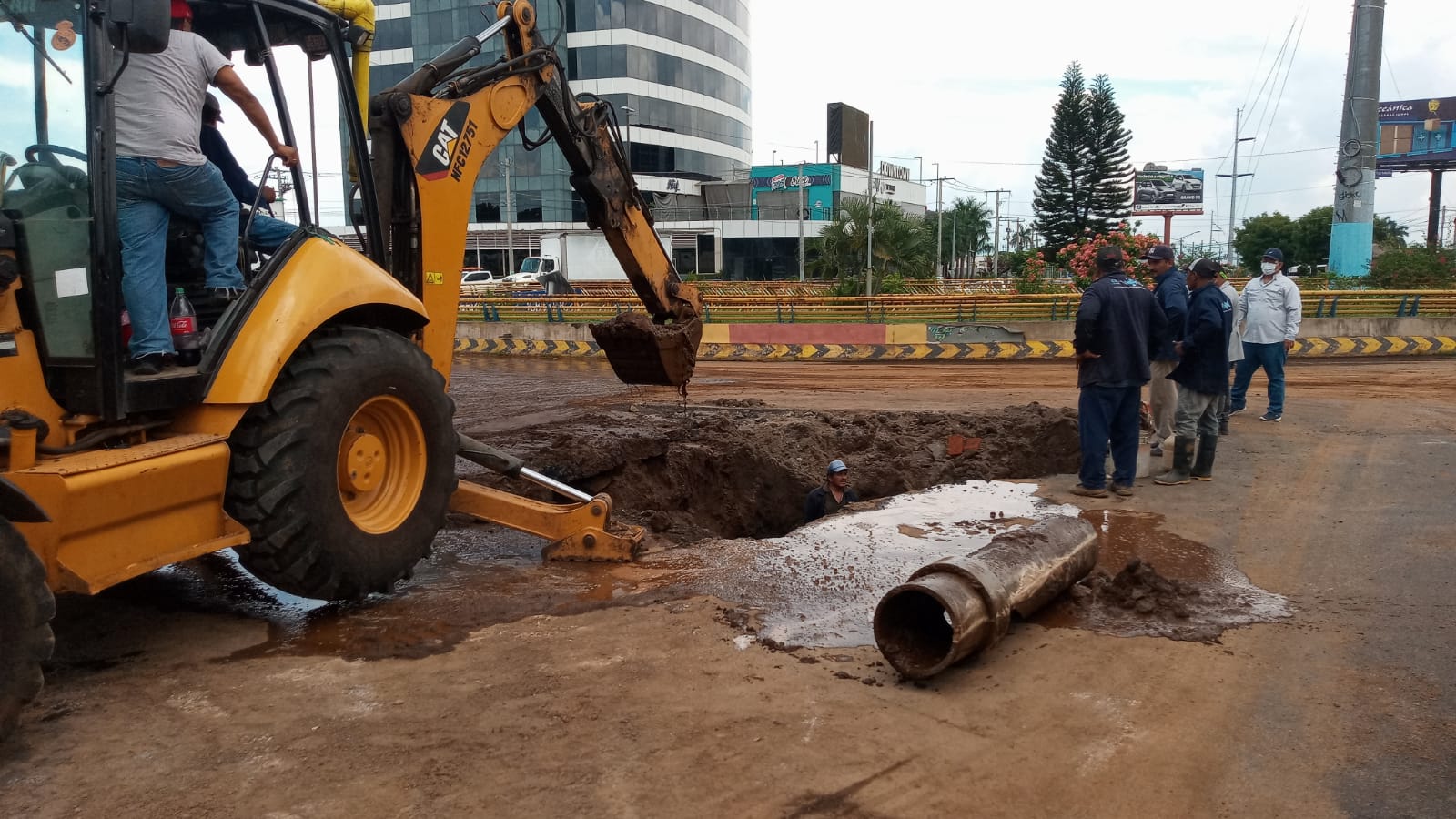 Rotonda Centroamérica en Managua