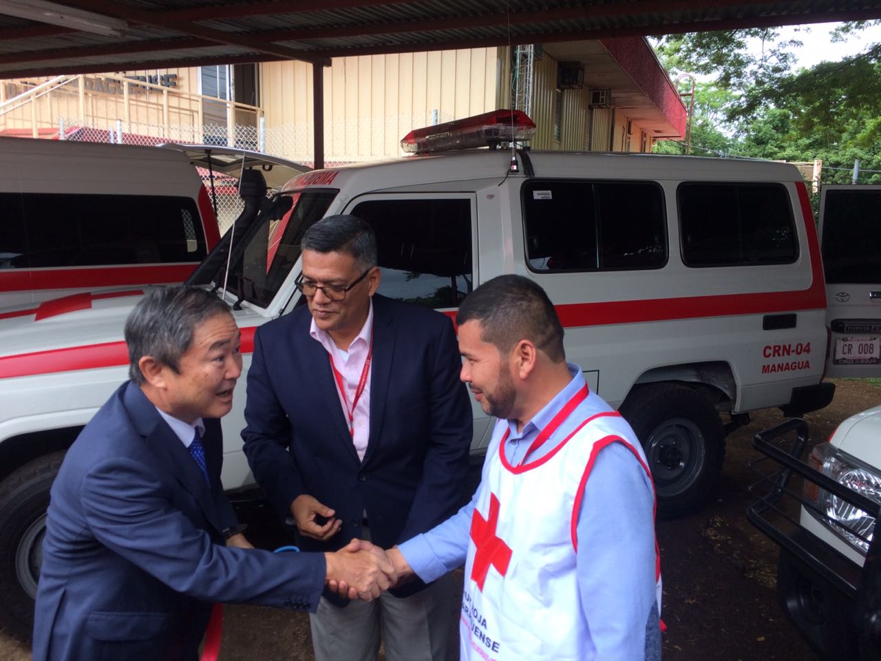 El donativo del Gobierno de Japón a la Cruz Roja Nicaragüense está valorado en US$143,900. Foto: Walkiria Chavarría
