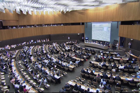 Sesión del Consejo de Derechos Humanos de las Naciones Unidas. Foto Cortesía