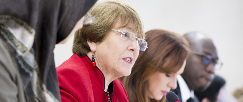 La Alta Comisionada para los Derechos Humanos, Michelle Bachelet / Cortesía