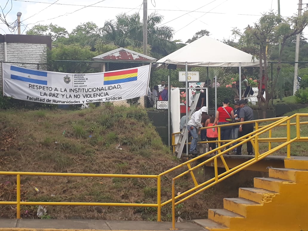 UNAN Managua reinició el ciclo de curso sabatino.