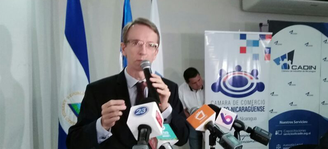 Philiph Letrilliert, embajador de Francia en Nicaragua. Foto: Héctor Rosales