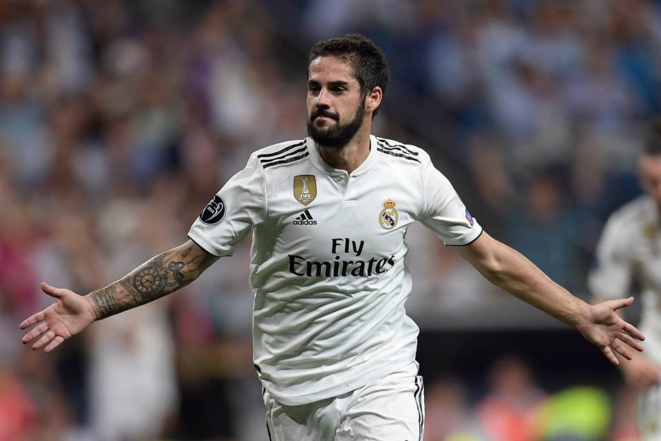 Isco uno de los mejores del partido para el Madrid.