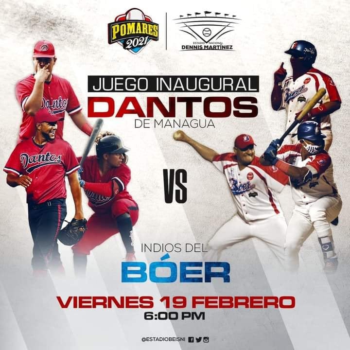 Flayer promocional del partido inaugural del German Pomares 2021