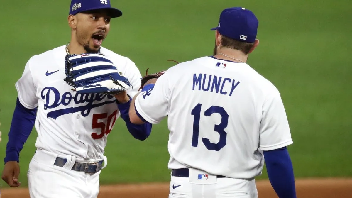 Dodgers celebran la victoria sobre los Padres / Foto Cortesía.