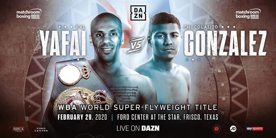 González vs Yafai el 29 de febrero 