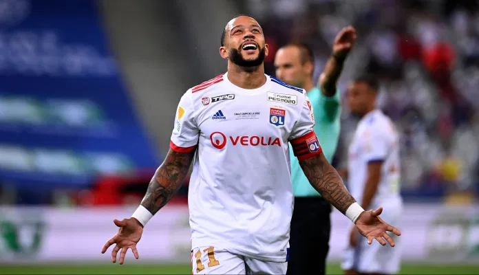 Memphis Depay el goleador del Lyon