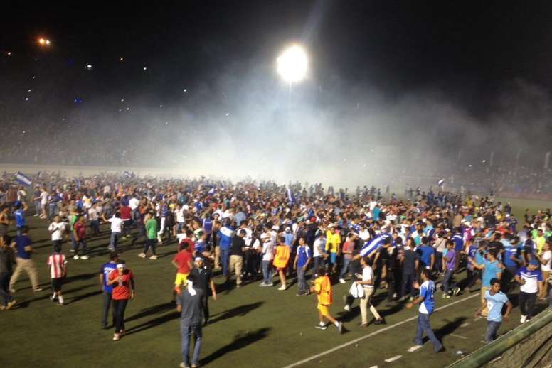 Celebración de clasificación a Copa Oro 