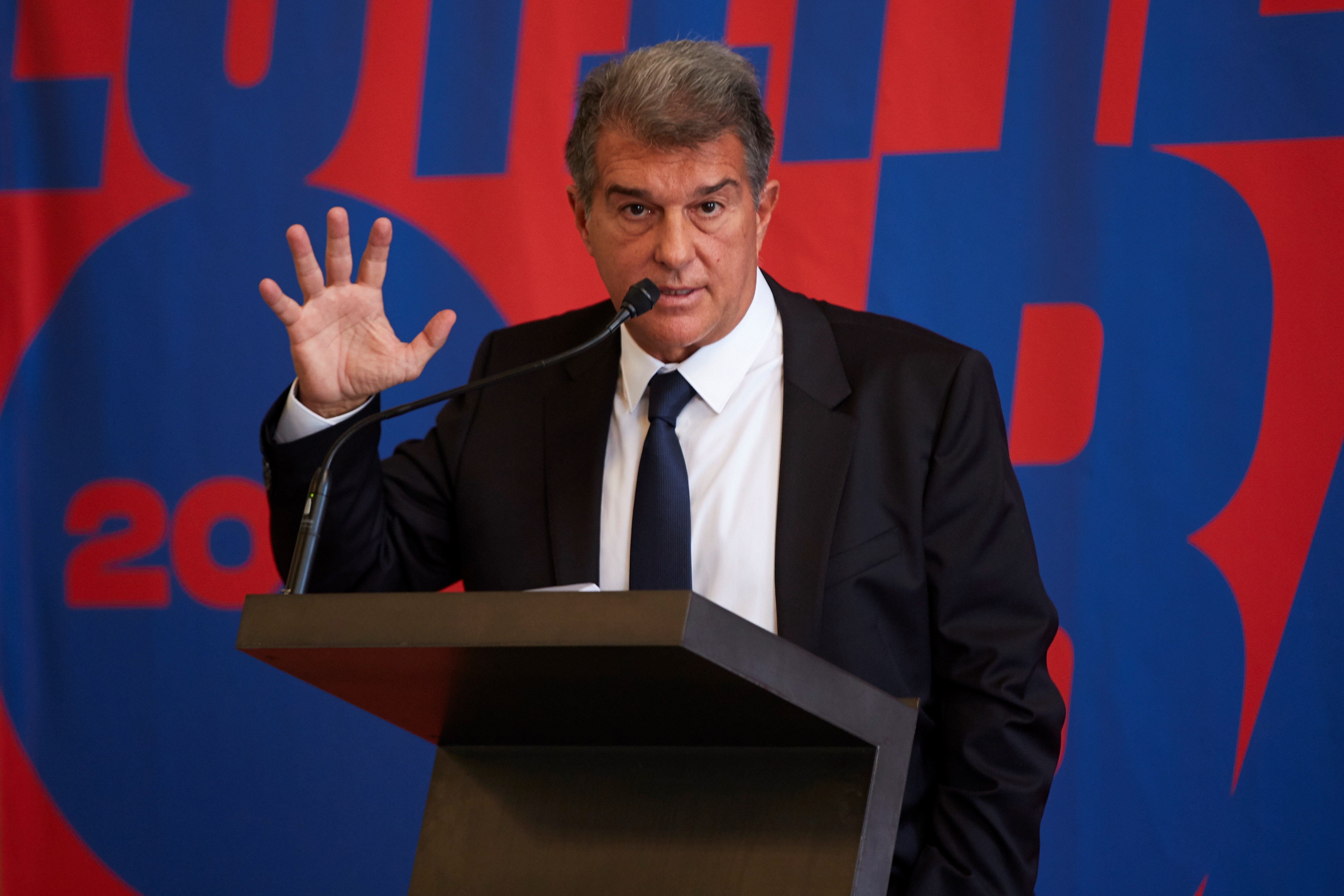 Joan Laporta favorito para ganar las elecciones 