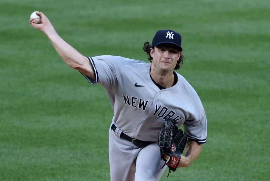 Gerrit Gole lanzador y ganador del primer partido por los Yankees 