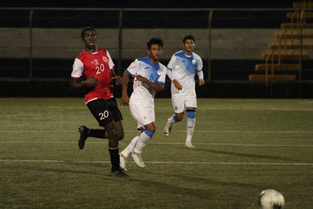 Momentos del partido Nicaragua vs Monserrat