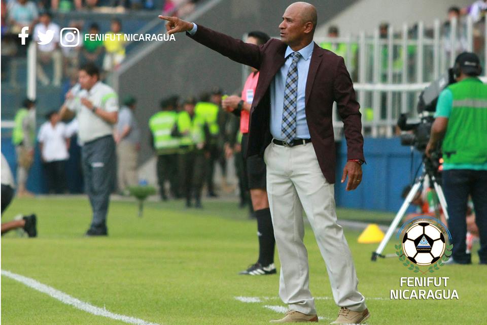 Henry Duarte durante el amistoso Bolivia vs Nicaragua 