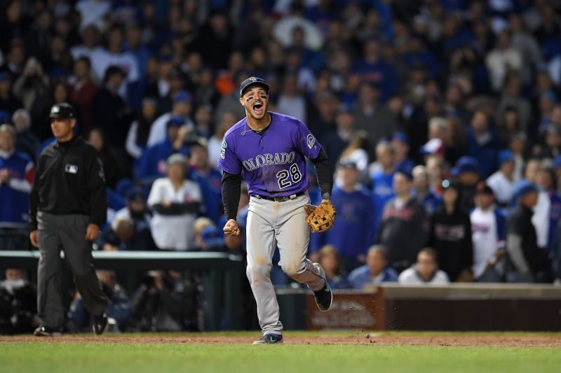 Gran conexión entre el pelotero y los aficionados de los Rockies 