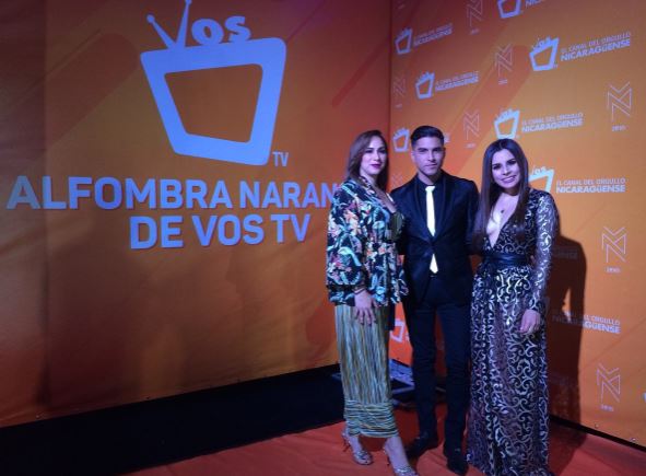 Carlos René Cruz, Karla Castillo y Marisol Castillo, diseñadores nicaragüenses