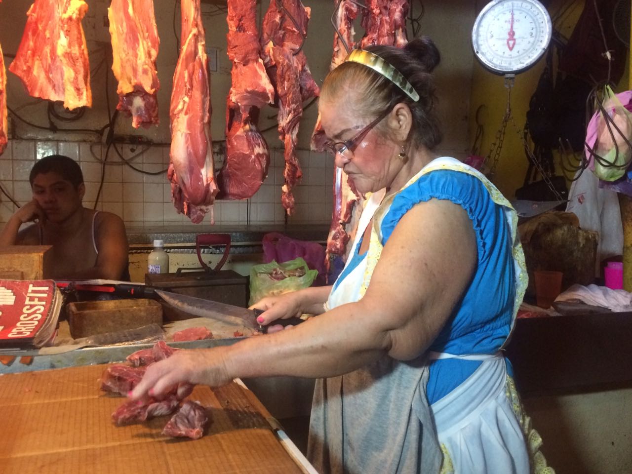 Las ventas de carne han estado baja. 