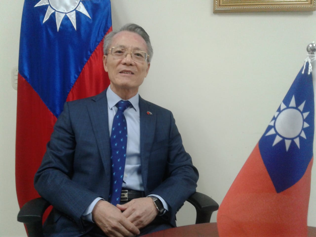 Jaime Chin Mu Wu, embajador de China Taiwán en Nicaragua