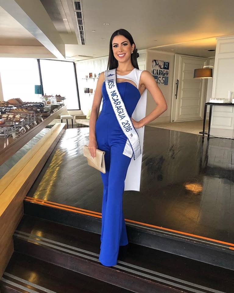 Adriana Paniagua, Miss Nicaragua 2018. 