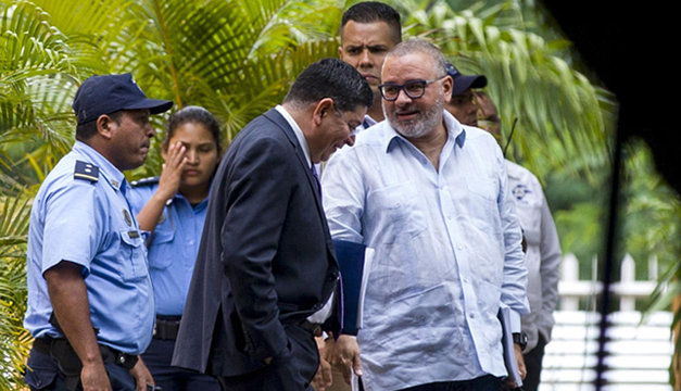 Ex-presidente salvadoreño goza de nacionalidad nicaragüense. FOTO: VOS TV | CORTESÍA