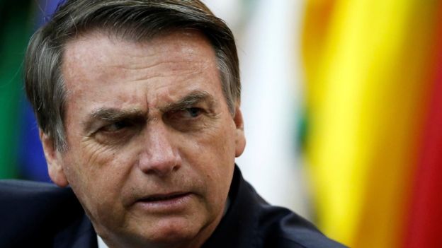 Jair Bolsonaro, presidente de Brasil. FOTO: VOS TV | CORTESÍA