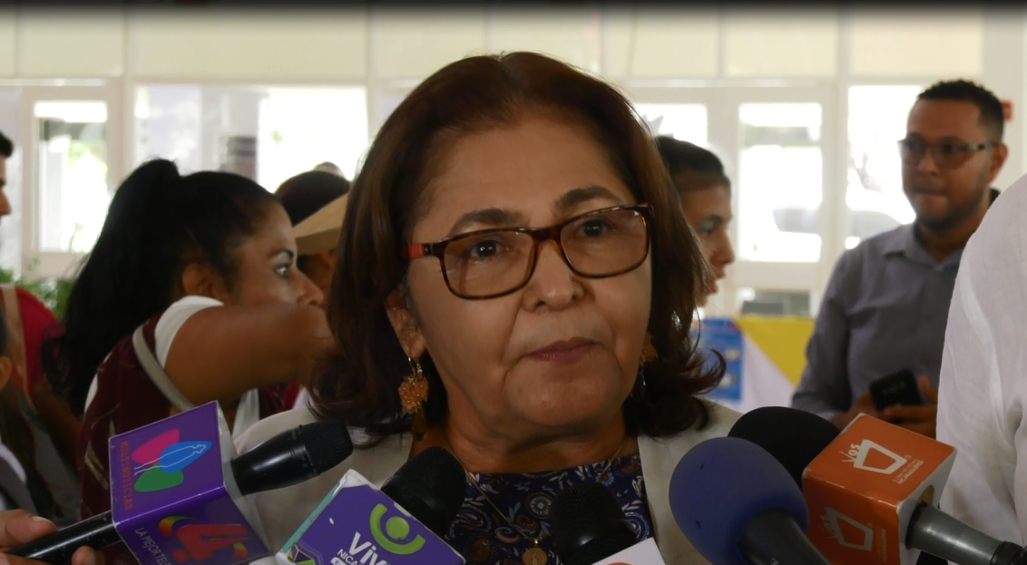 Miriam Ráudez, Ministra de Educación.