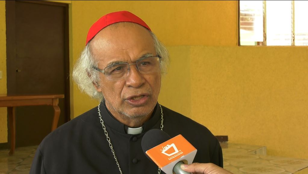 Cardenal Leopoldo José Brenes, Arzobispo de la Arquidiócesis de Managua 