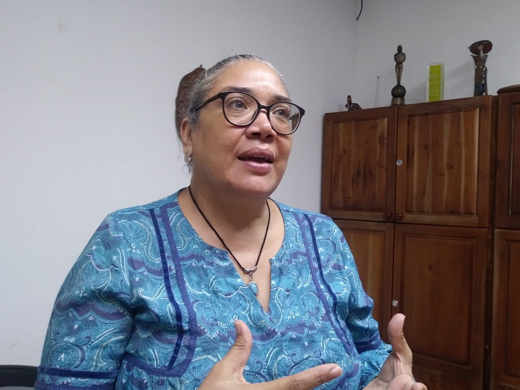 Eveling Flores, activista de la Red de Mujeres Contra la Violencia en Nicaragua. 