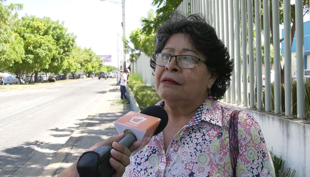 Lesbia Rodríguez, miembro de la Unidad Sindical Magisterial