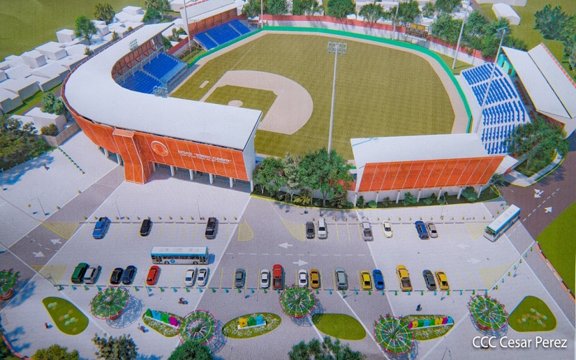 Diseño del Estadio Roberto Clemente de Masaya